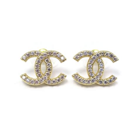 boucle oreille chanel cc|Boucles d'oreilles .